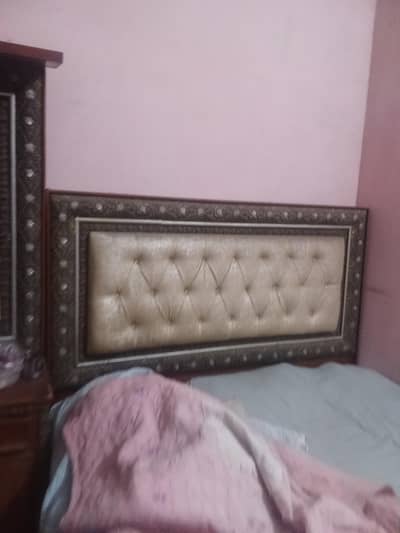 bed or dressing table