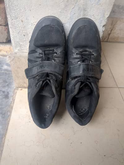 nordic lifting megin men's Black powerlifting shoes weightlifting