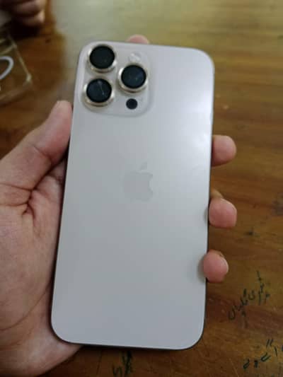 Iphone 16 pro max desert titanium 256 gb jv