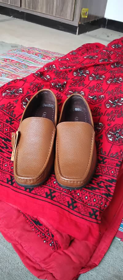 Leather shoes