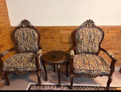 chairs and table