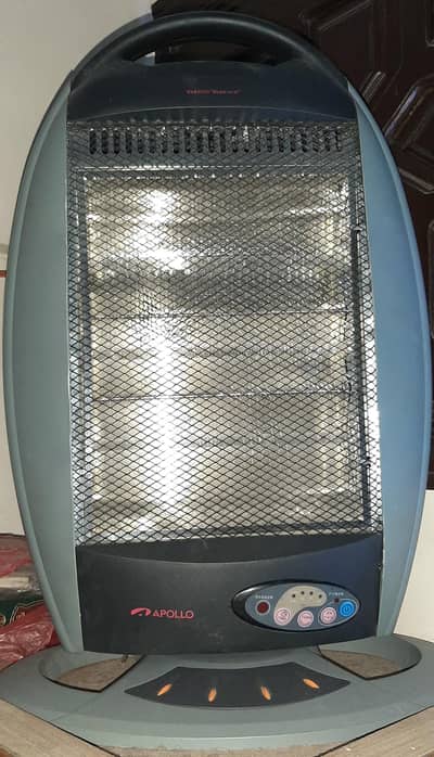 Apolo Electric Halogen Heater With Wireless Remote Control