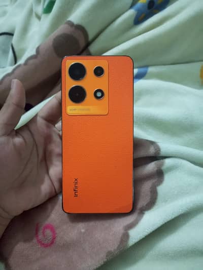 Infinix Note 30 Leather back