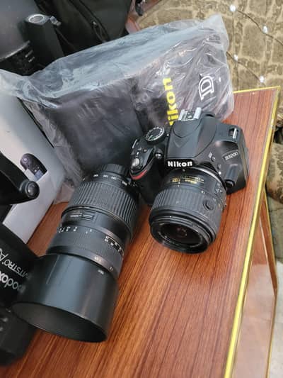 Nikon d3200 (2 batteties) Tamron 70-300mm