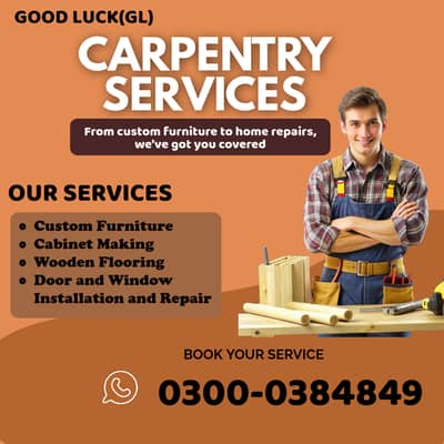 Carpentry Services in Lahore | Door, Window & Furniture Work