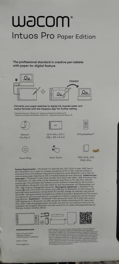 Wacom Pro. Paper tablet