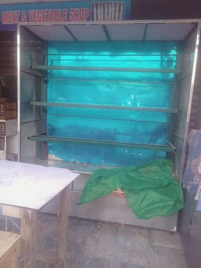 2 steel rack sabji and fruit