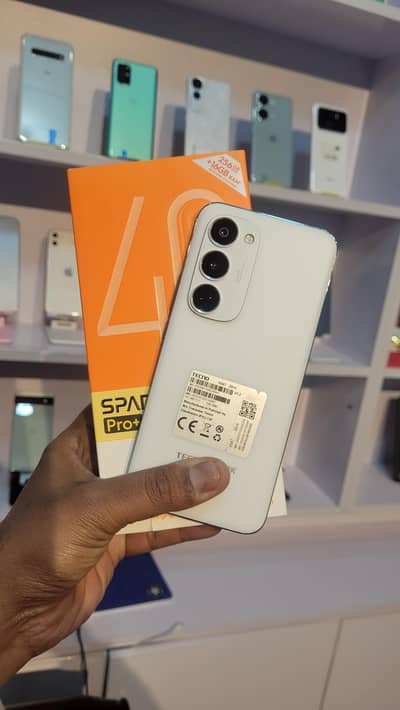 Tecno Spark 40 pro plus 8Gb 256Gb ( only 7 Days used ) Brand new