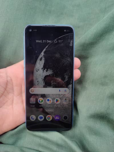 Realme 9i 6+4 128GB with box charger nahi hai sath condition 1by9