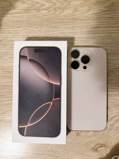 Iphone 16 Pro 256GB Non PTA in immaculate condition