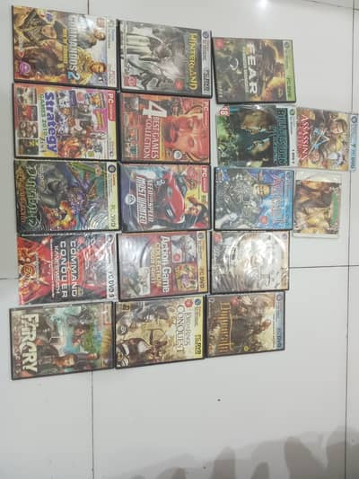 Selling game CDs all checked and in excellent condition