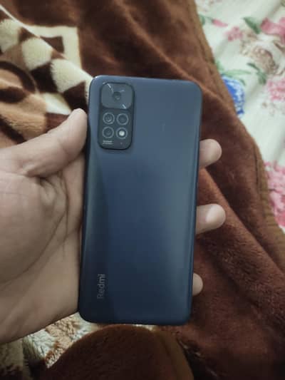 REDMI NOTE 11 6/128 PTA APPROVED PANEL CHANGE FINGER OFF WITH ONLY BOX