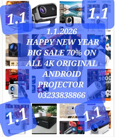 1.1 SALE FUL HD SMART MINI 4K ANDROID MULIYMEDIA  CINEMA BOX PACK.