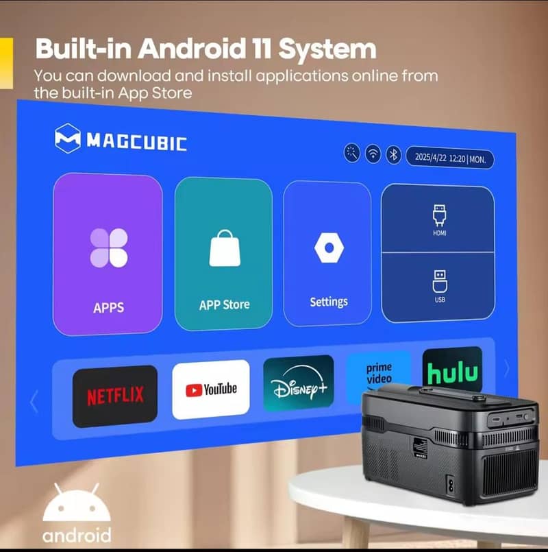 ANDROID PROJECTOR, LED PROJECTOR , MINI PROJECTOR , HD PROJECTOR 5