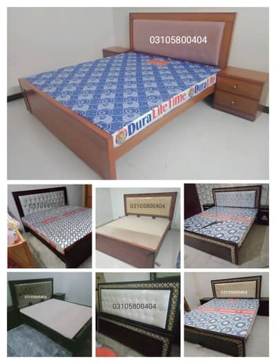 Mind blowing double bed new brand