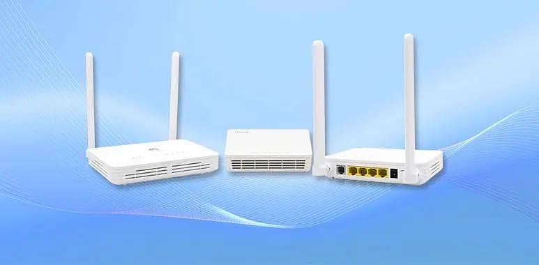 Huawei Used ONTs in GPON, EPON, and XPON Router with adapter ...