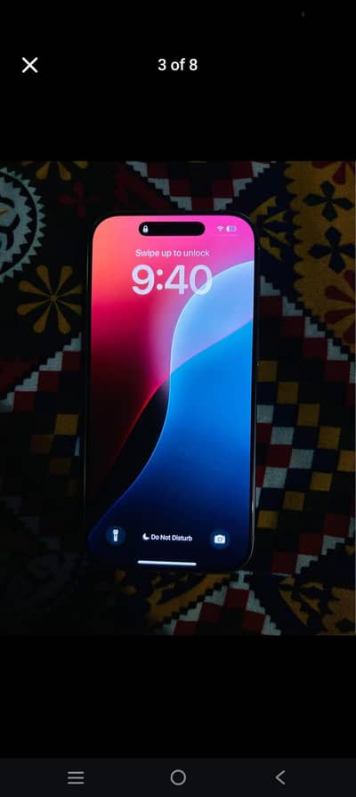 I phone 16 pro 256 gb for sale only DILVERY 03133065048