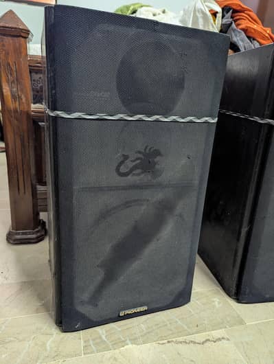 2 Standing Speakers | VCR | Audio Deck | DVD player