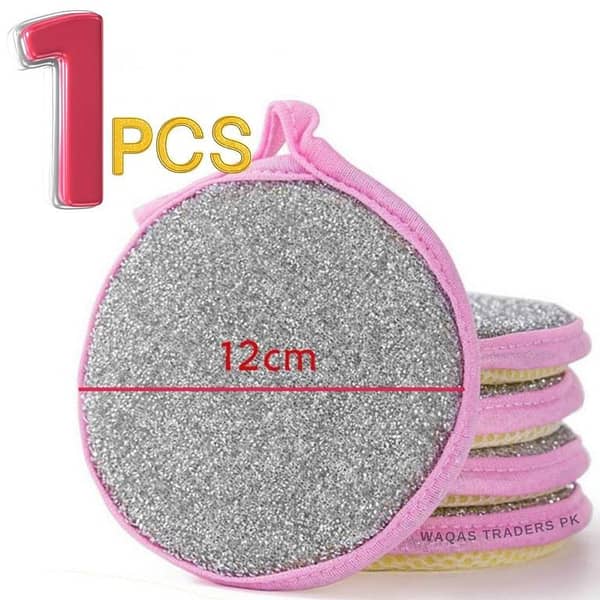 Double Side Dishwashing Sponge Dish Washing Brush Pan Pot Dish Wash Sponges Household Cleaning Kitchen Tools