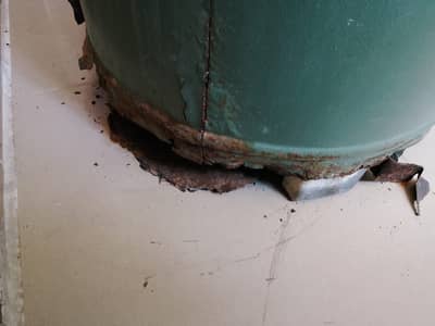 Full size singer geyser