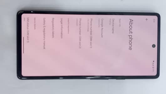 Google Pixel 6a 6/128gb Mobile