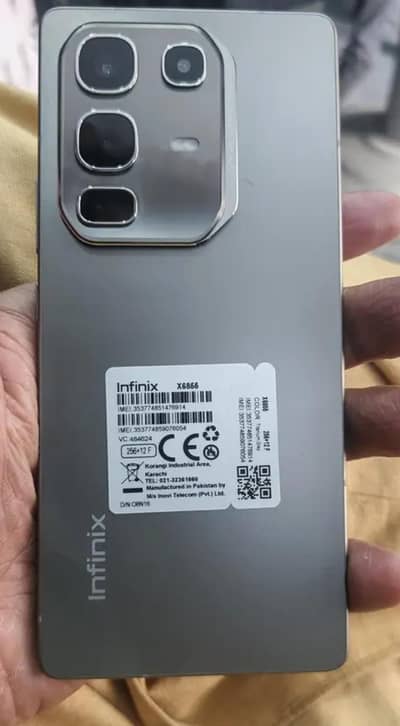 infinix note 50 pro all ok with box
