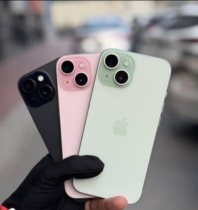 iPhone 15 Official PTA Dual SIM 128GB Brand New Condition