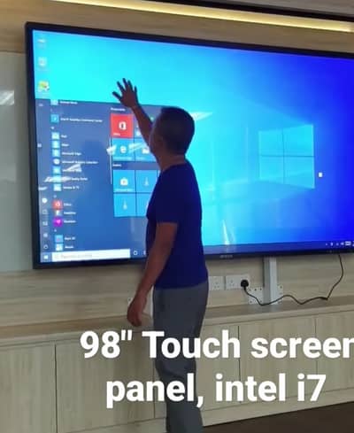 LED TOUCH SCREEN brand NEW, conference system, audio visuals
