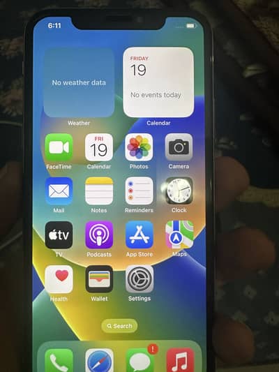 Iphone X PTA approved 64 GB