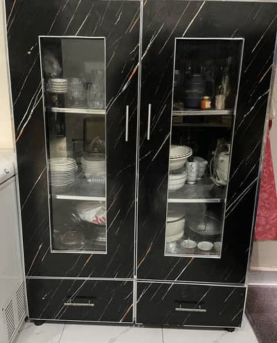 Strong & Spacious Kitchen Almari for Sale (10/9 Condition)