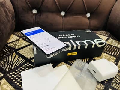 Realme GT master 5g edition 12+128 pta official gaming set with box