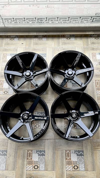 Vossen Emotion R 18 inch 114 PCD Alloy Rims For Civic MarkX