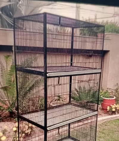 2.5 by 1.5 feet 4 portion cage 0303 0664468