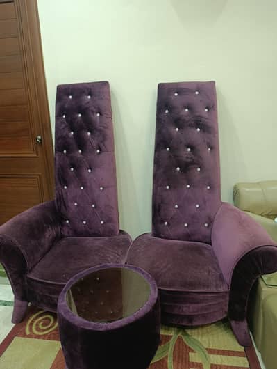 stylish and comfortable couch and table