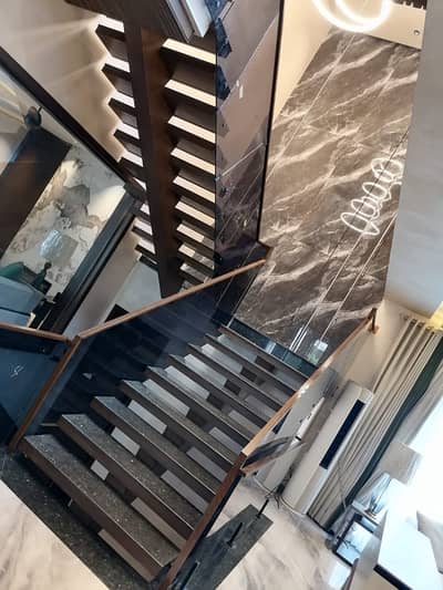 1 Kanal Corner Full Basement Full Furnish Luxury House For Sale DHA Phase 5 H Facing Park Lahore