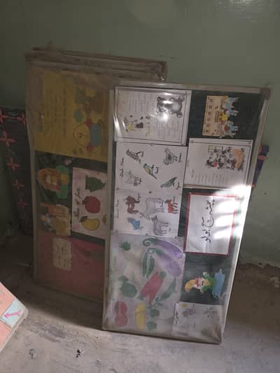 School boards, tables, partition and other furniture for sale