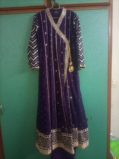 Formal wedding dress brand Abaan zohan 3 pc