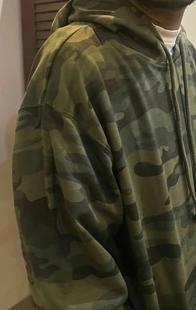 Camouflages bottle Green hoodie