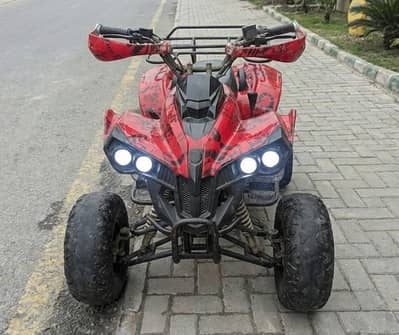 Stylish Red Sports ATV / Quad Bike - Excellent Condition