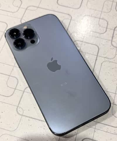 iPhone 13 Pro Max Sierra blue PTA Approved 256 Gb