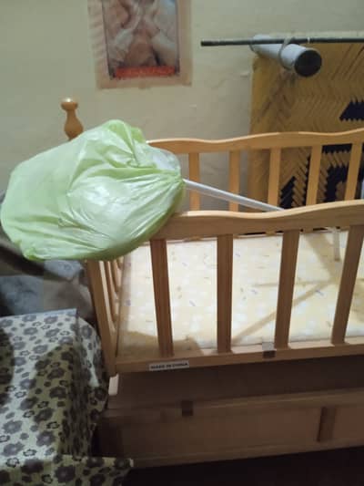 **_China Made Wooden Baby Cot_**