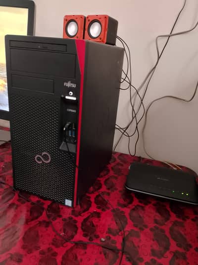 Selling Gaming PC Fujitsu Tower Model Core i5 6th Generation.