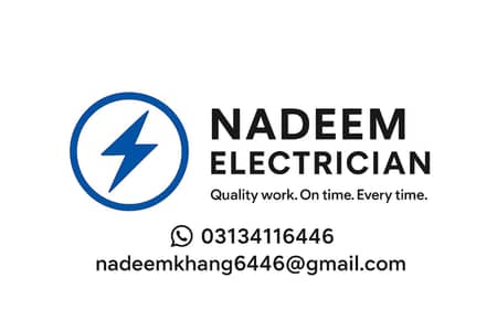 Electrician Any Electrical maintenance