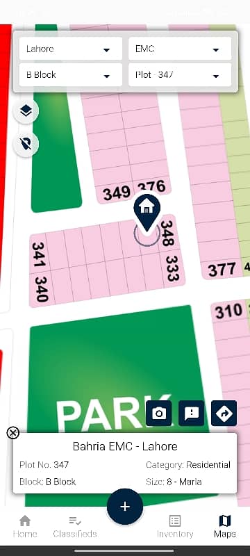 8 Marla Plot For Sale B Block