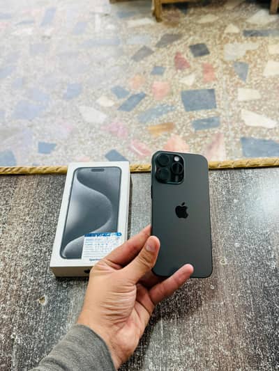 iphone 15 Pro 256GB 94 Health New Condition Physical eSim Waterpack