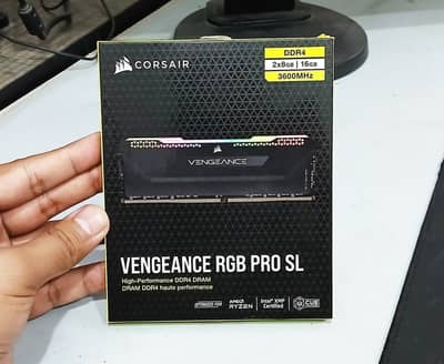 Corsair Vengeance RGB Pro SL 16GB (2x8GB) 3600MHz DDR4 – Gaming Ram
