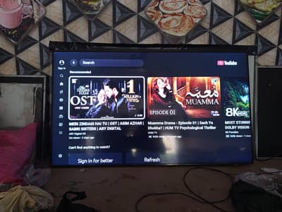 Samsung 55" AU8000 Slightly Used Smart 4K LED TV