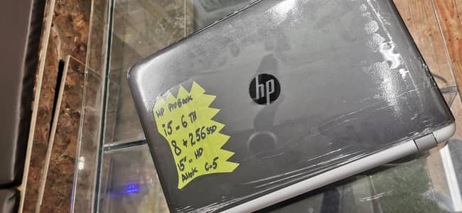 Hp probook i5 6th 8/256 15" metal body 10/10