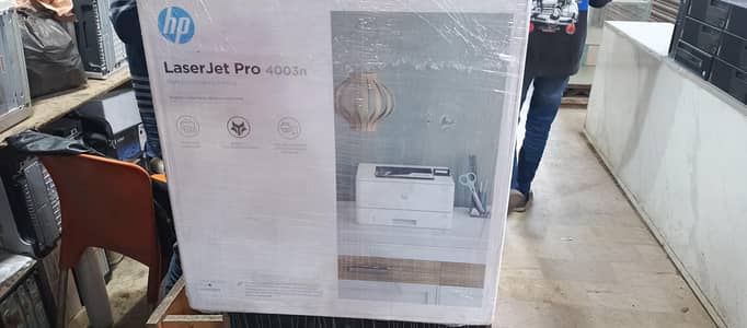 hp laserjet 4003n new model box pack