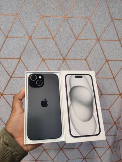 iphone 15 Official PTA Approved with box